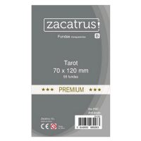 Sleeves 70x120x55P Transparent Zacatrus Premium