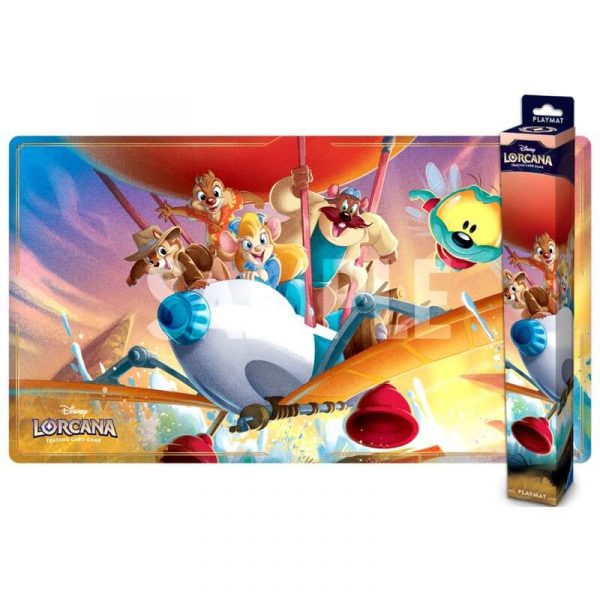 Disney lorcana - playmat tic tac rangers du risque