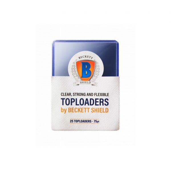 Beckett shield - pack de 25 toploader 75pt