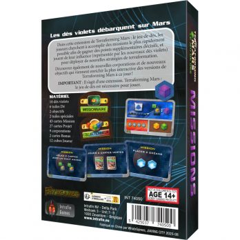 Terraforming mars le jeu de des missions 1