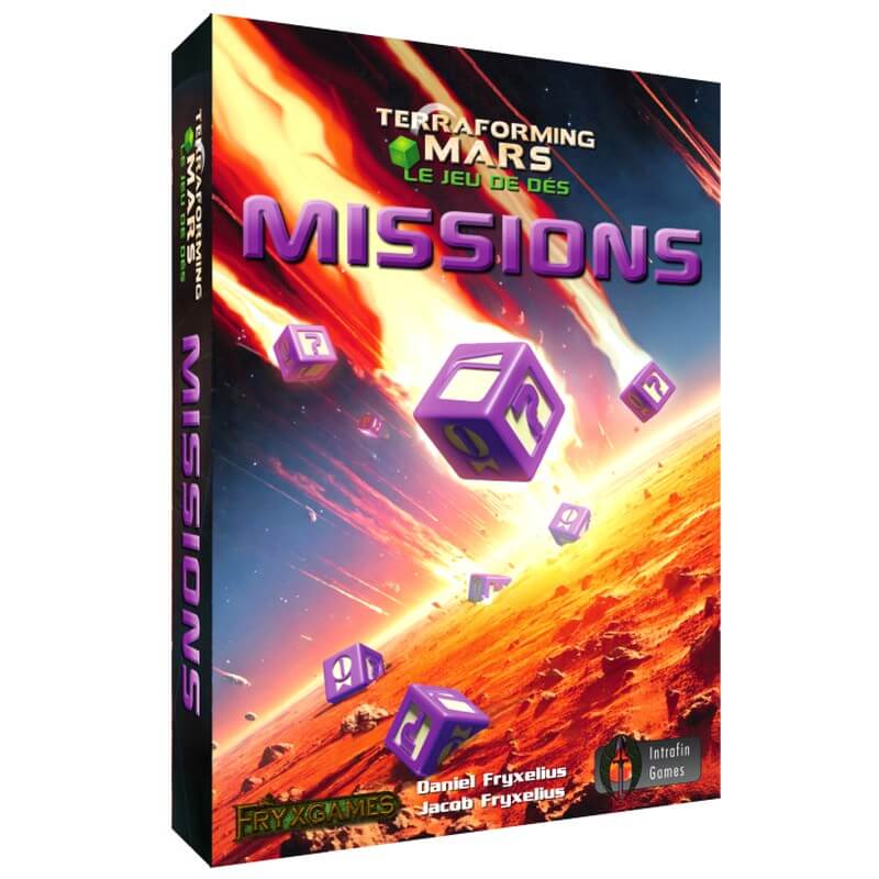 Terraforming mars le jeu de des missions