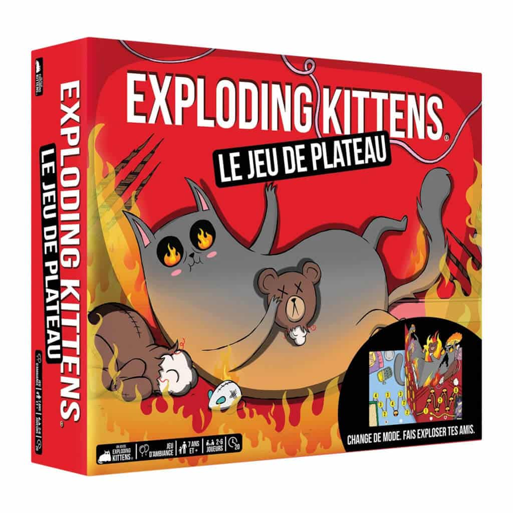 Exploding kittens le jeu de plateau