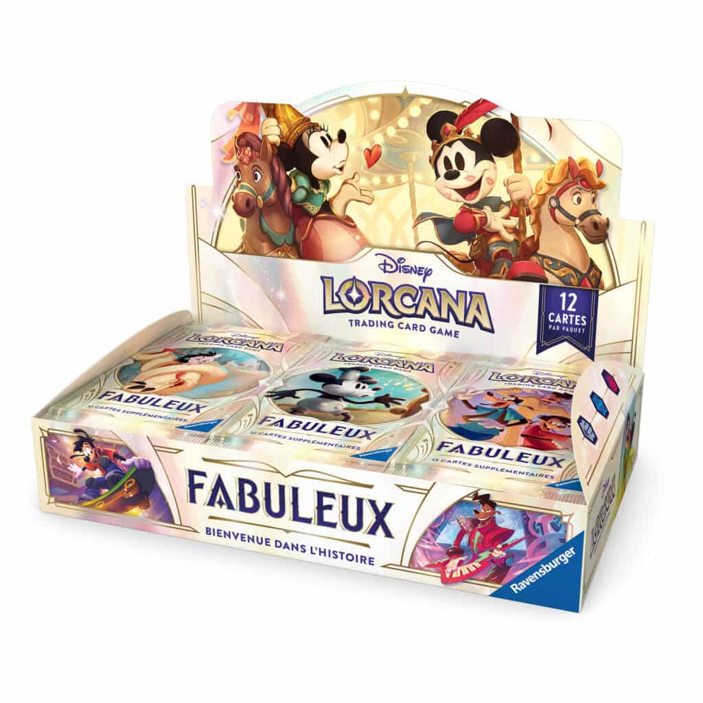 Lorcana boite de 24 boosters