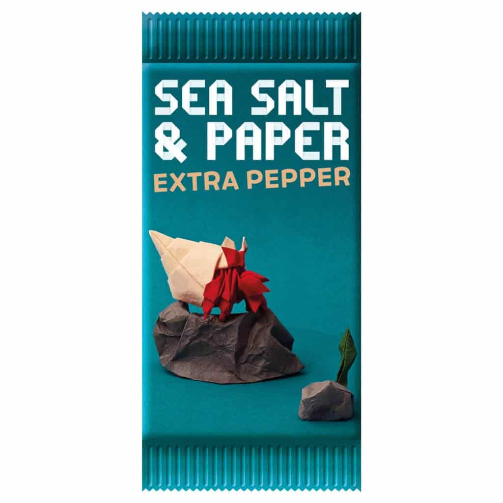 Sea salt paper extension extra pepper