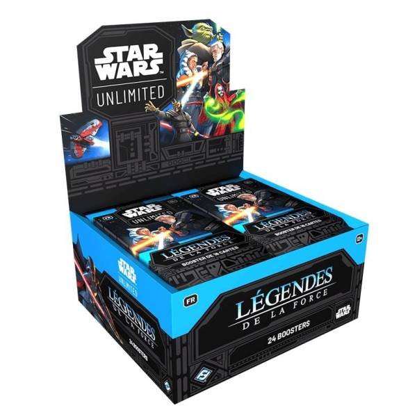 Star wars unlimited legendes de la force boite 24 boosters