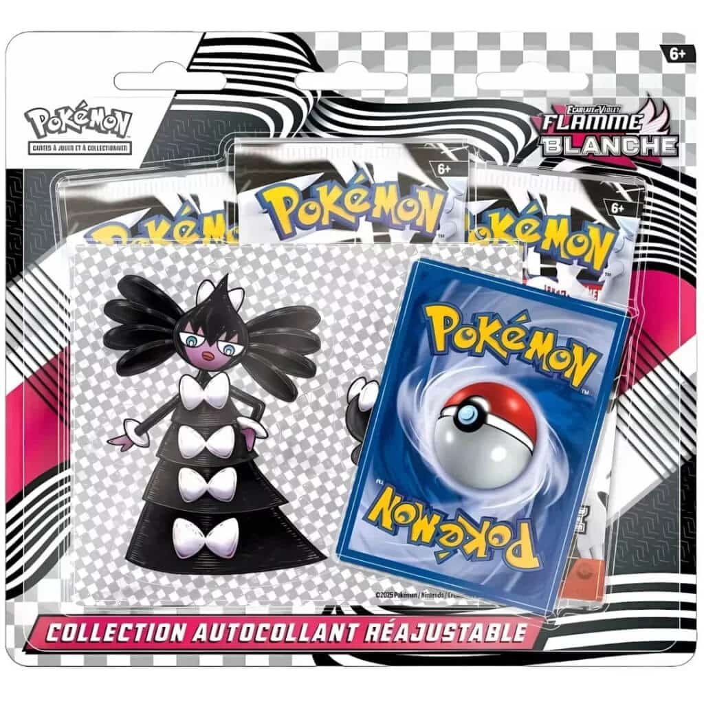 Pokemon ev105 tripack flamme blanche