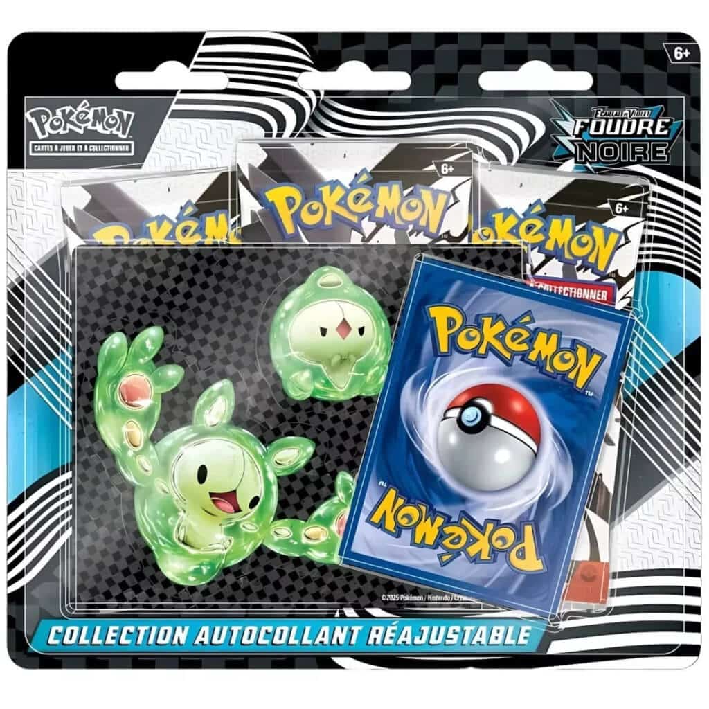 Pokemon ev105 tripack foudre noire