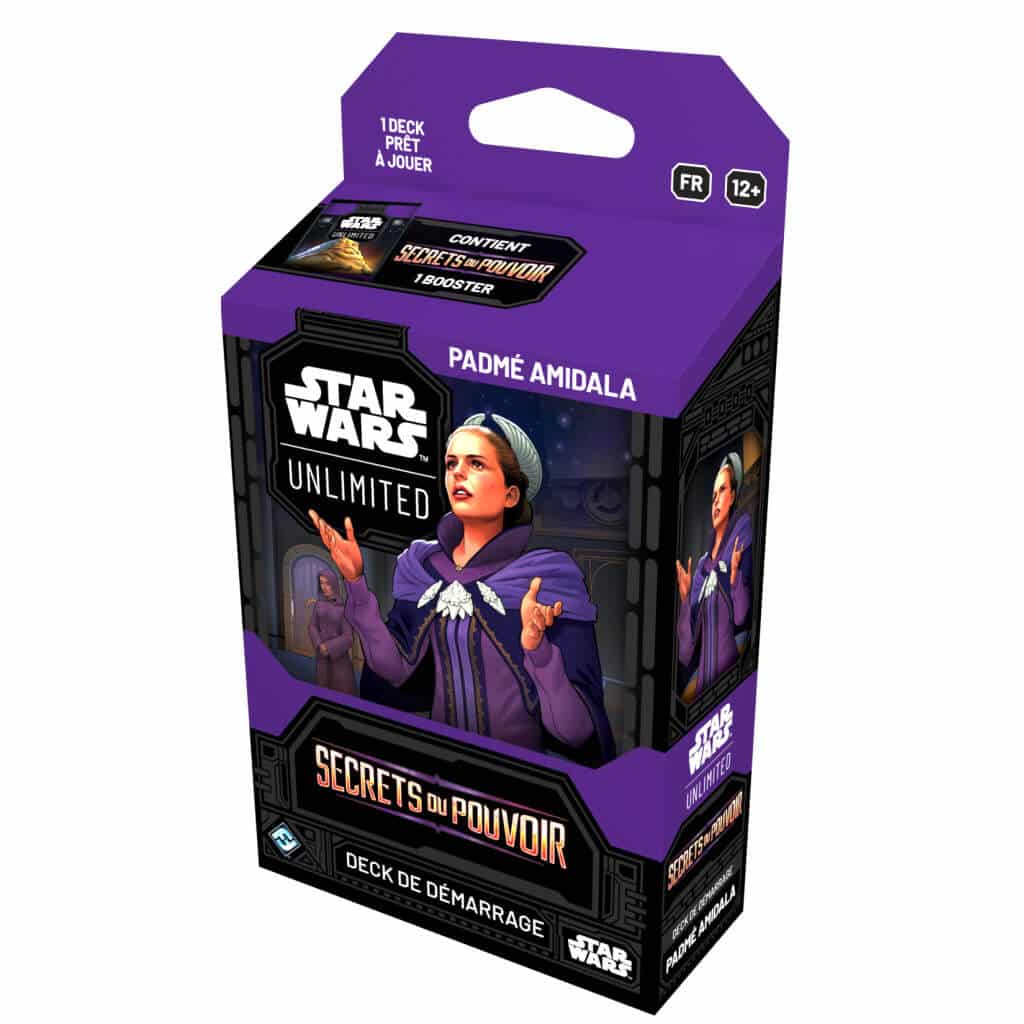 Star wars unlimited secrets de pouvoir deck de demarrage padme amidala