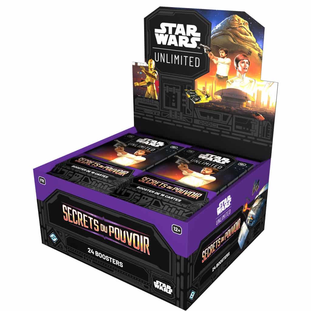 Star wars unlimited secrets du pouvoir boite de 24 boosters
