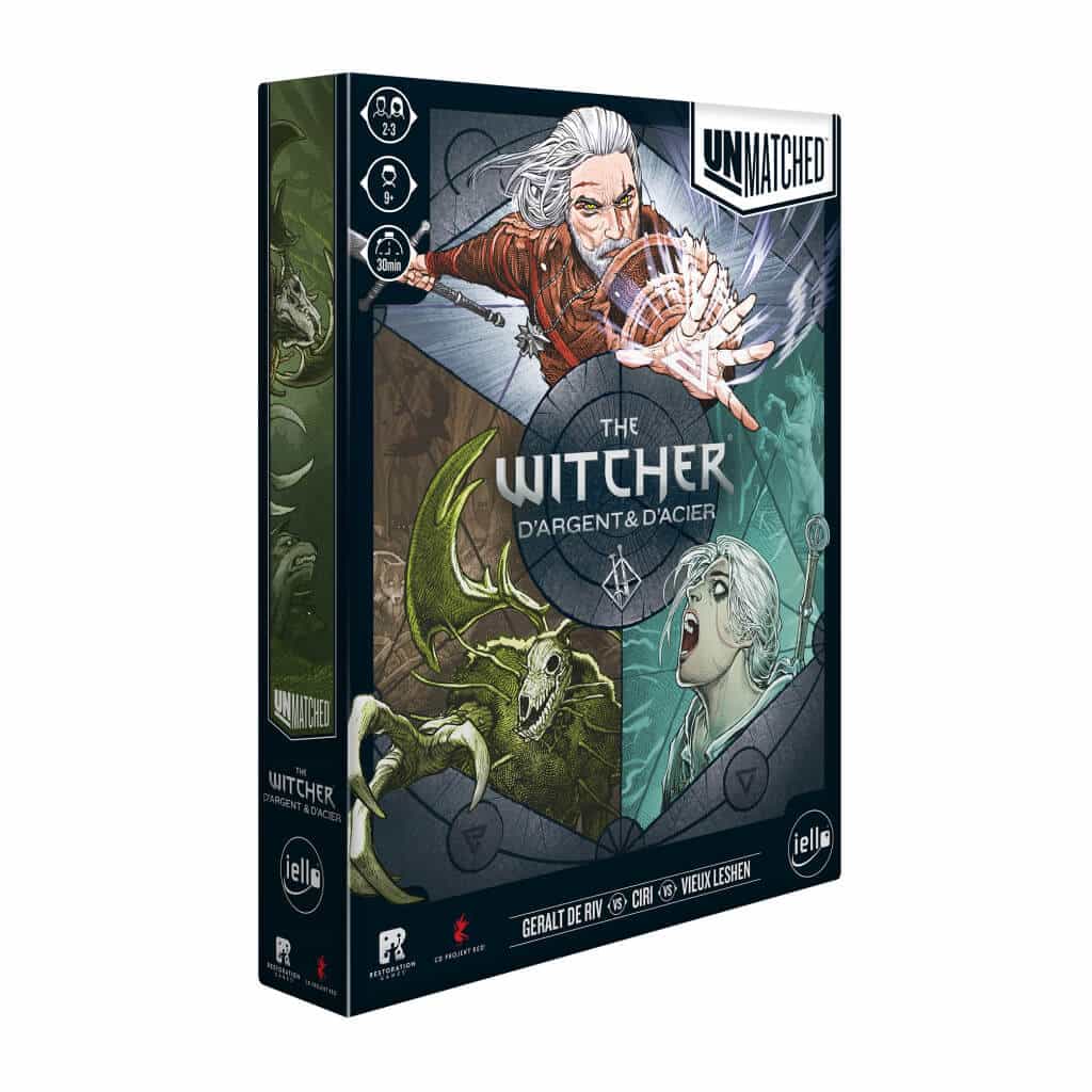 Unmatched the witcher d argent et d acier