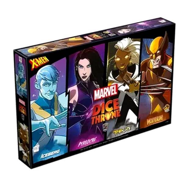 Dice throne marvel iceberg psylocke tornade wolverine