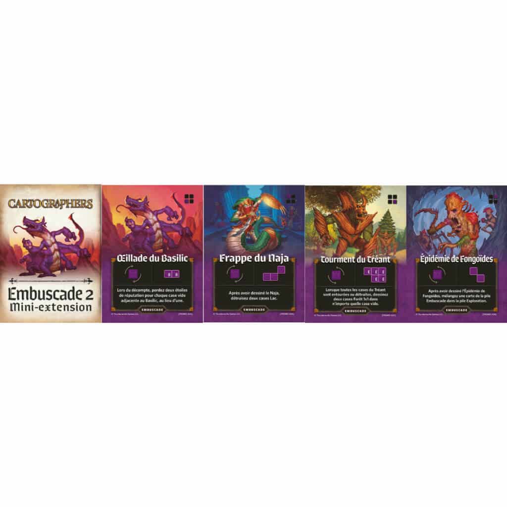 Cartographers embuscade 2 mini