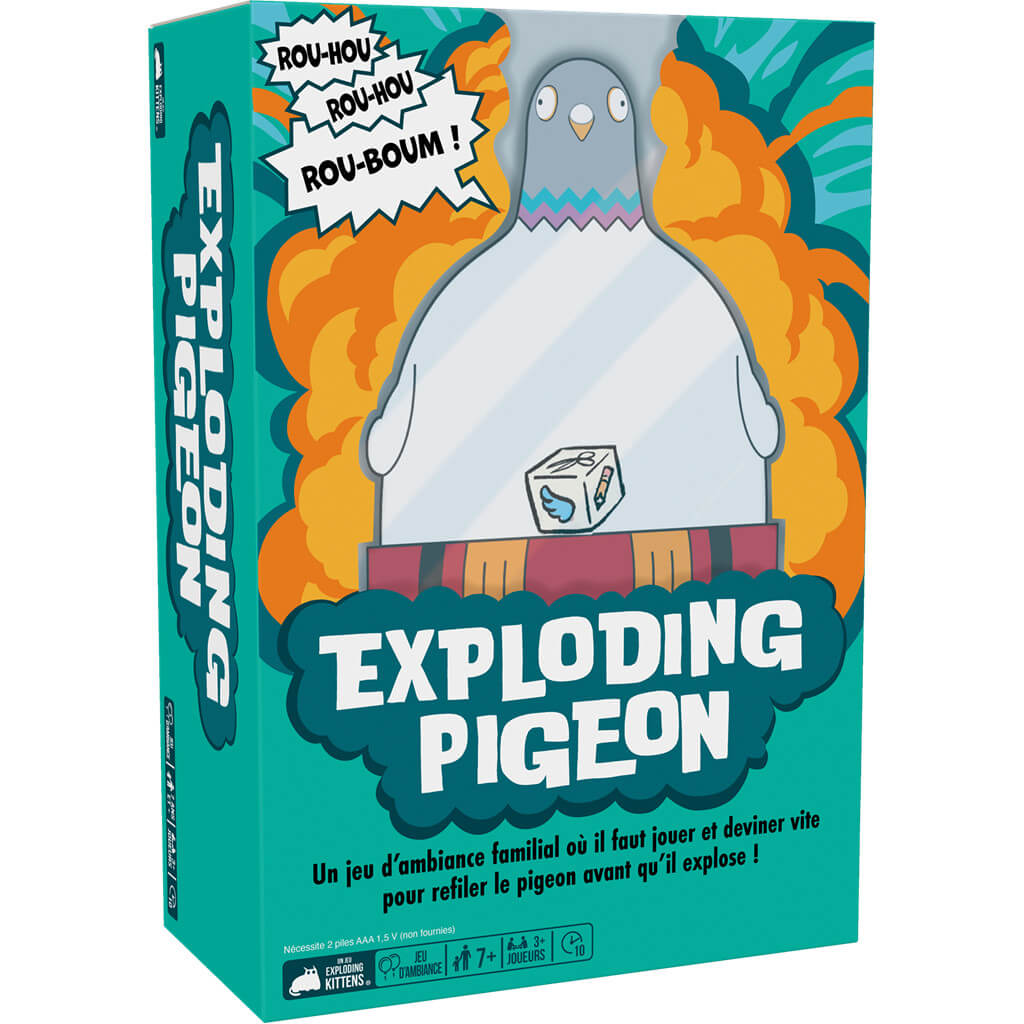 Exploding pigeon