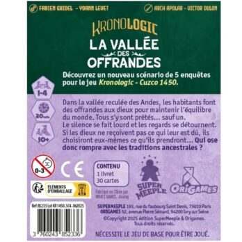 Kronologic cuzco 1450 extension la vallee des offrandes 3