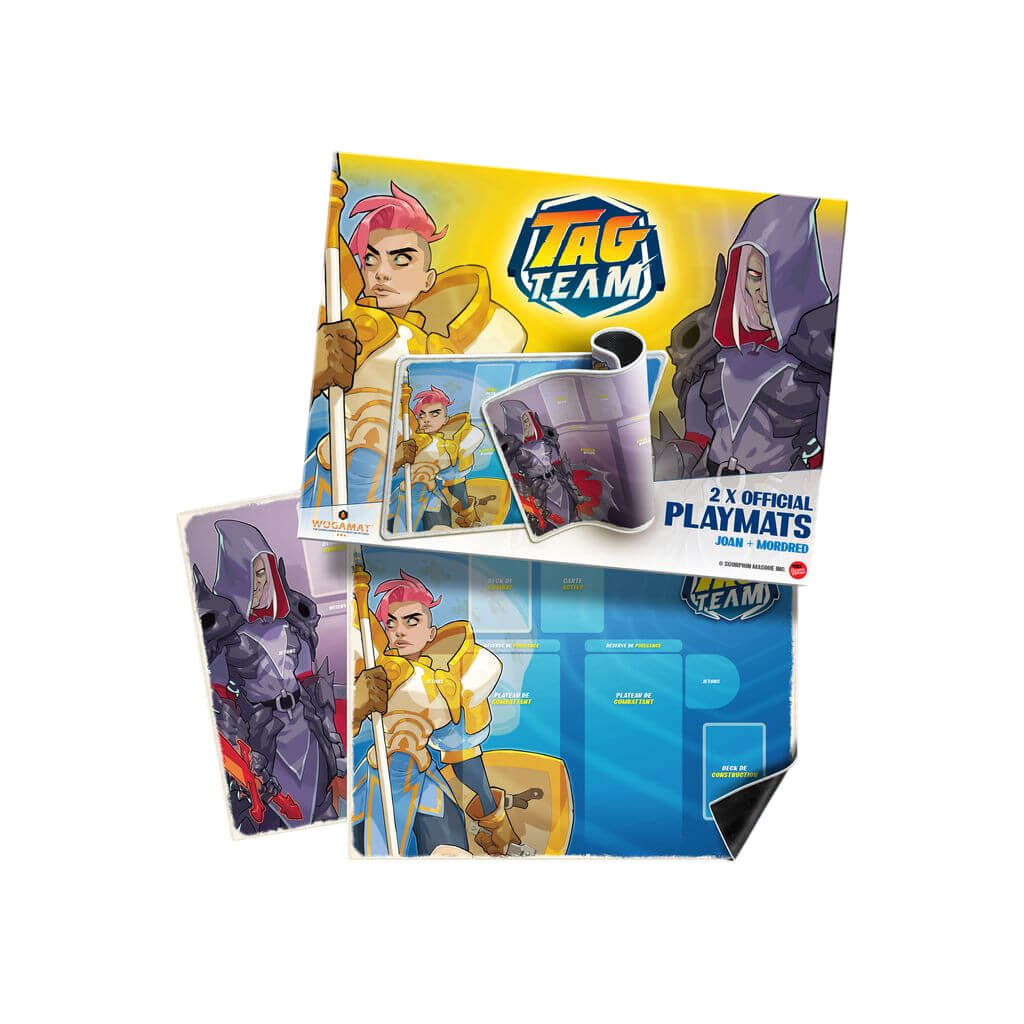 2 tapis de jeux tag team jeanne et mordred