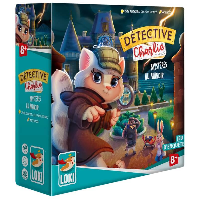 Detective charlie mysteres au manoir