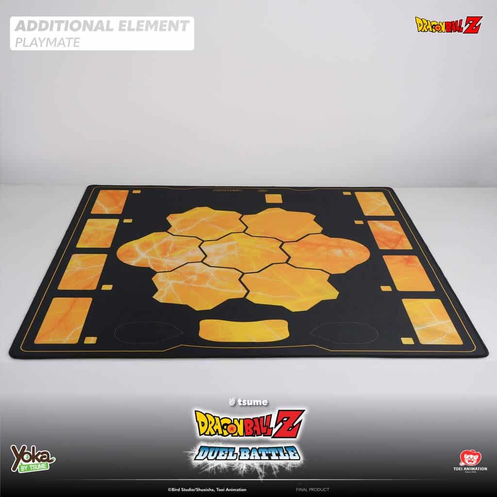 Dragon ball z - duel battle - playmat 2 Dragon ball z duel battle playmat 1
