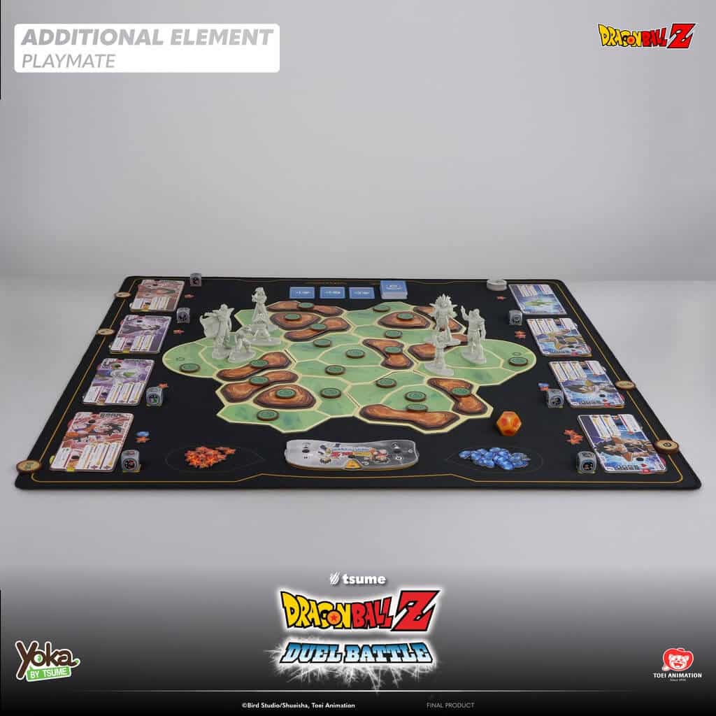 Dragon ball z duel battle playmat