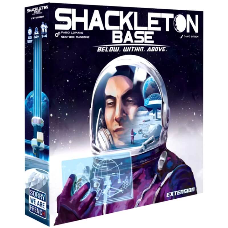 Shackelton base - below within above 15 Shackelton base below within above