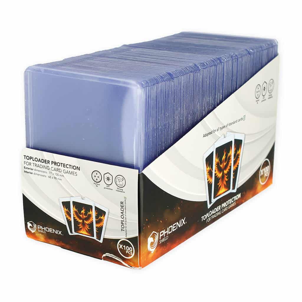 Phoenix shield - lot de 100 top loaders 22 Phoenix shield lot de 100 top loaders