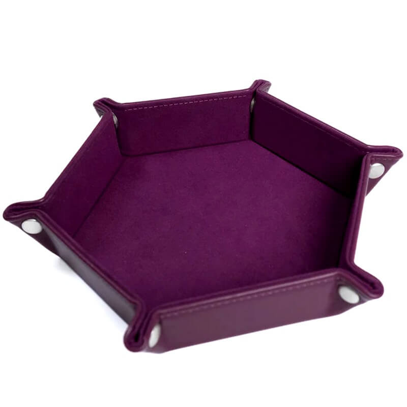 Piste de dés magnétique - cassis 2 Piste de des magnetique mauve 3