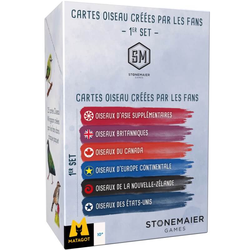 Wingspan cartes oiseau creees par les fans