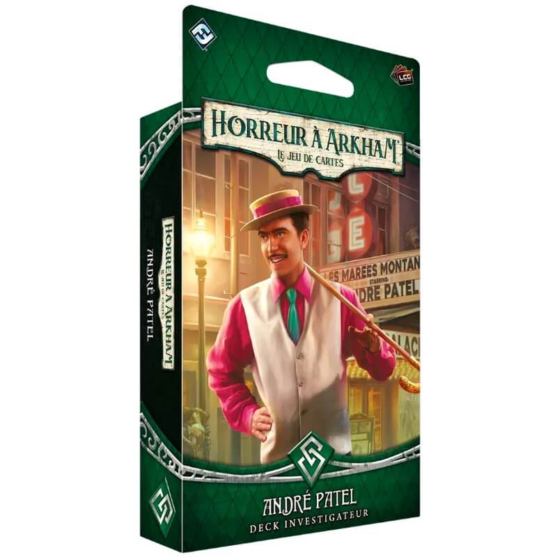 Horreur à arkham jce - deck d'investigateur – andré patel 18 Haa jce deck dinvestigateur – andre patel