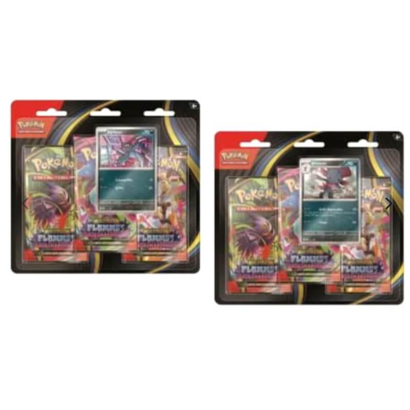 Pokémon : me02 - flammes fantasmagoriques - pack 3 boosters case 30 Me02 flammes fantasmagoriques tripack
