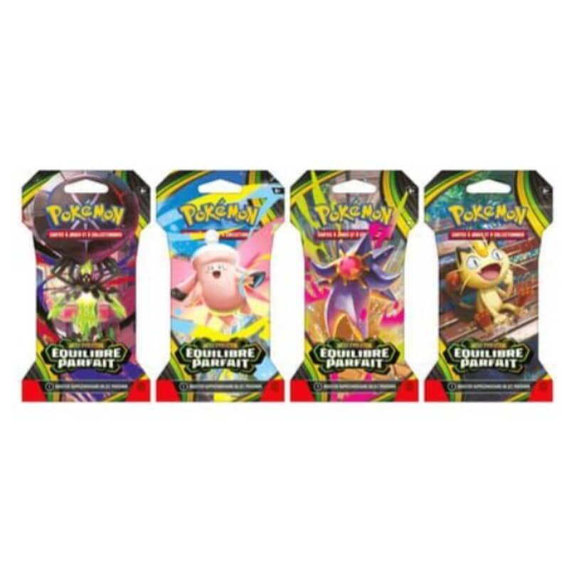 Pokémon : me03 - equilibre parfait - display boosters blister 24 Me03 equilibre parfait display boosters blister