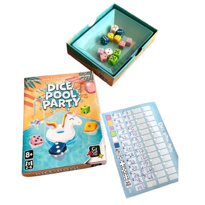 Dice pool party 3 Dice pool party 1