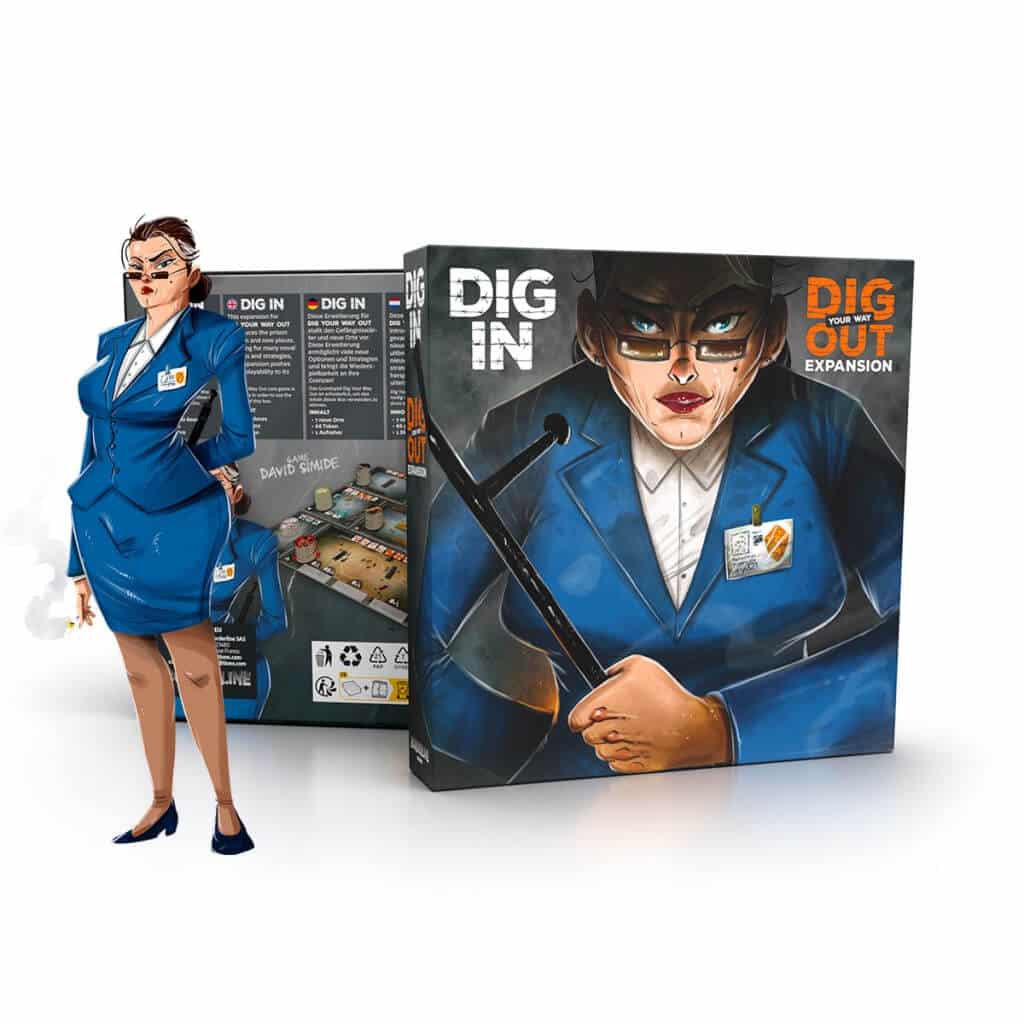 Dig your way out - dig in 3 Dig your way out dig in 1