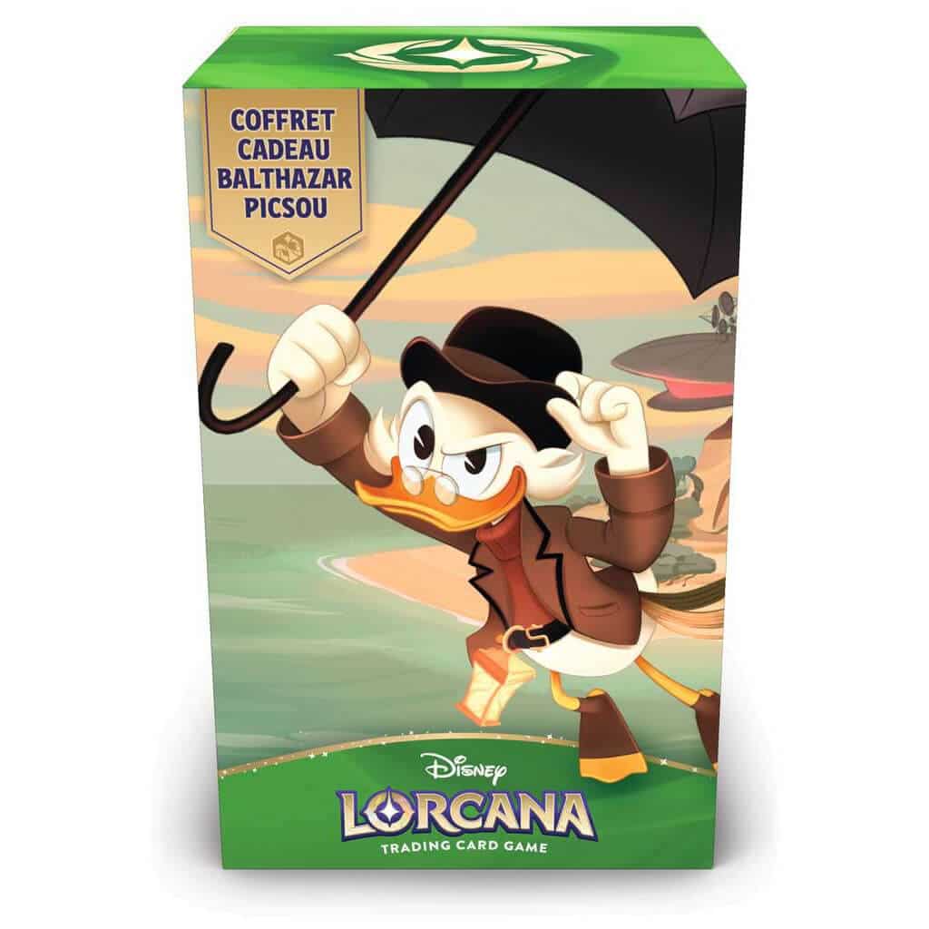 Disney lorcana - coffret cadeau picsou 12 Lorcana coffret cadeau picsou