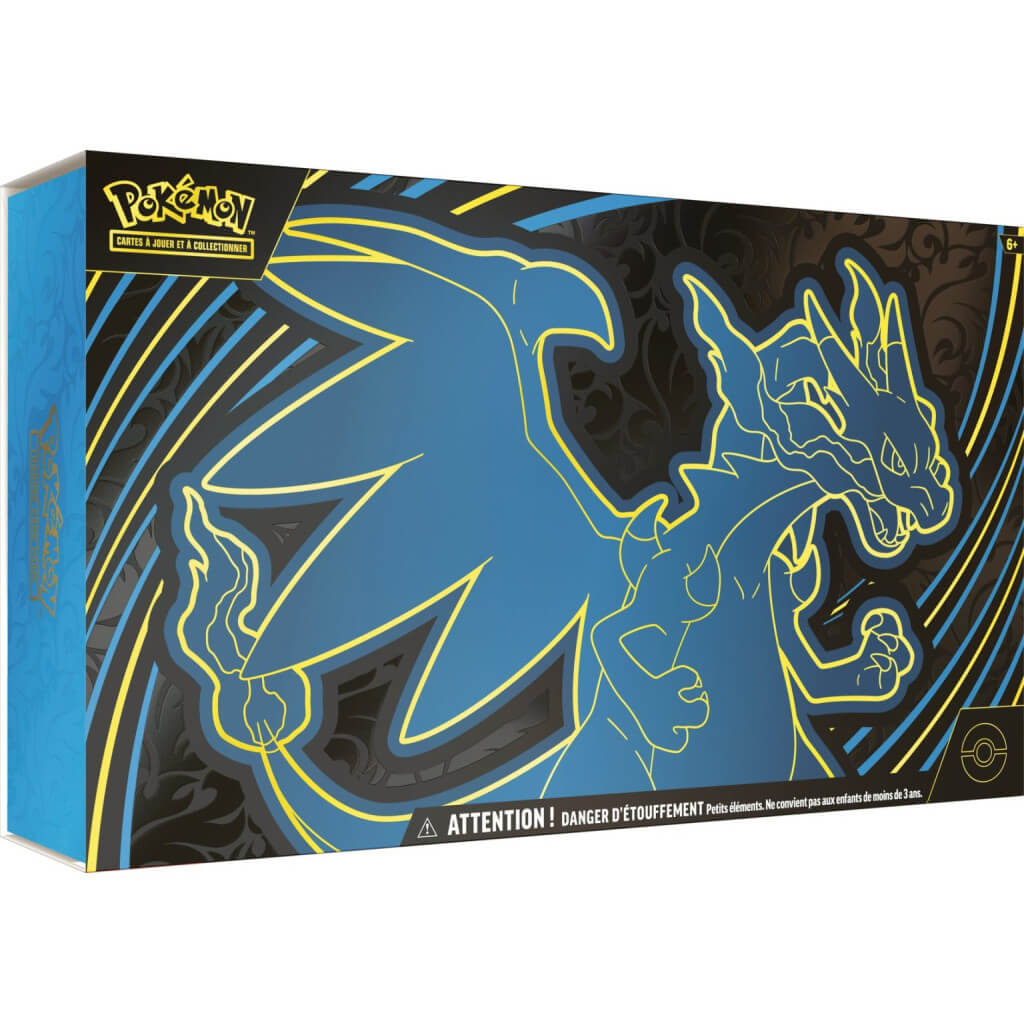 Coffret ultra premium - dracaufeu x ex 10 Pokemon coffret ultra premium mega dracaufeu x boite descellee