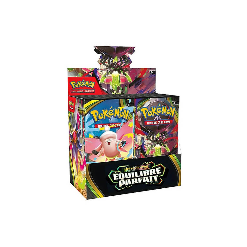Pokémon : me03 - equilibre parfait - display boosters 24 Pokemon me03 equilibre parfait boite de 36 boosters