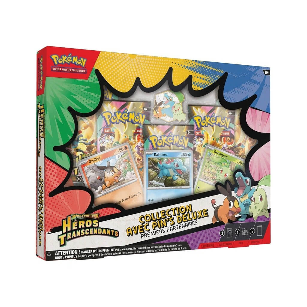 Pokemon me25 coffret collection pin s heros transcendants