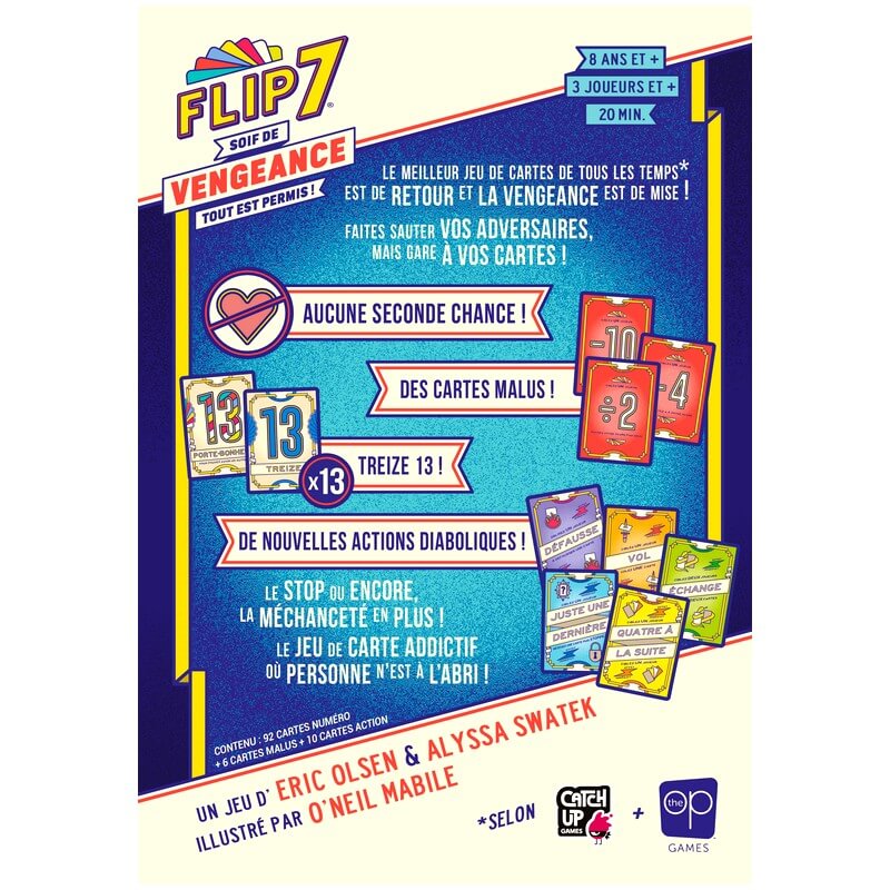 Flip 7 - soif de vengeance 2 Flip 7 soif de vengeance 1