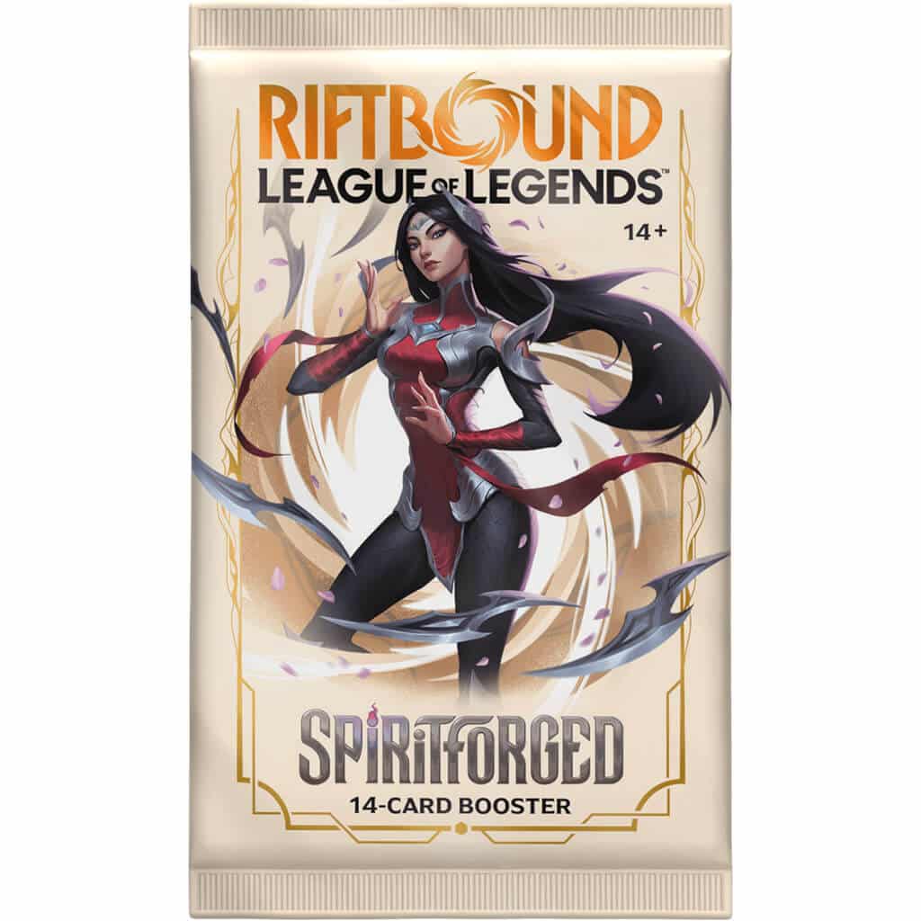 Riftbound - set 2 spiritforged display boosters 2 Riftbound league of legends set 2 spiritforged display 1
