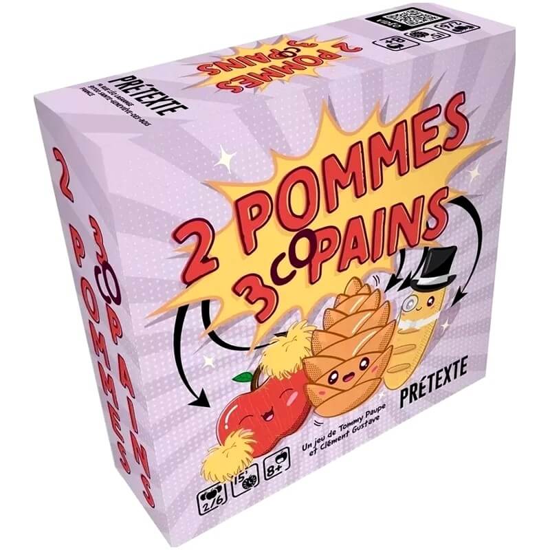 2 pommes 3 copains