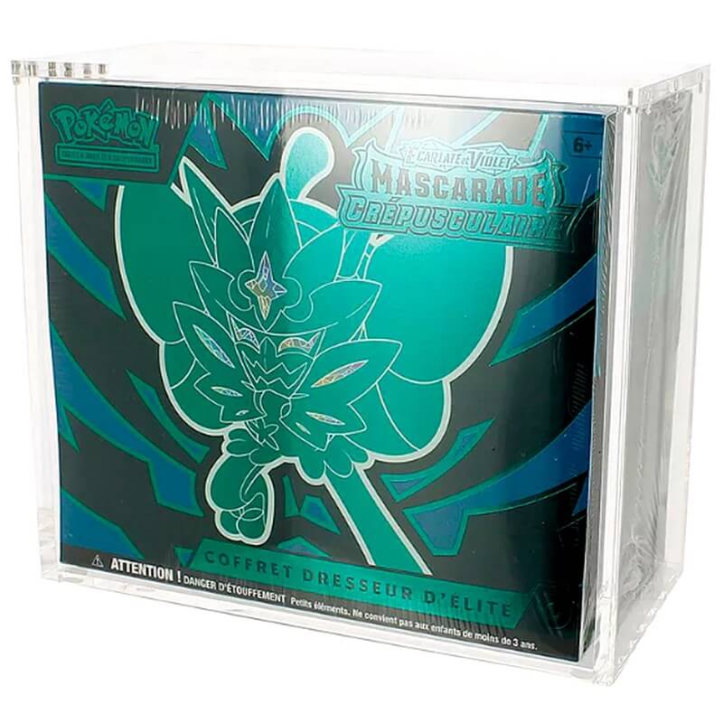 Acrylic case magnetic - pokemon elite trainer box 3 Acrylic case magnetic pokemon elite trainer