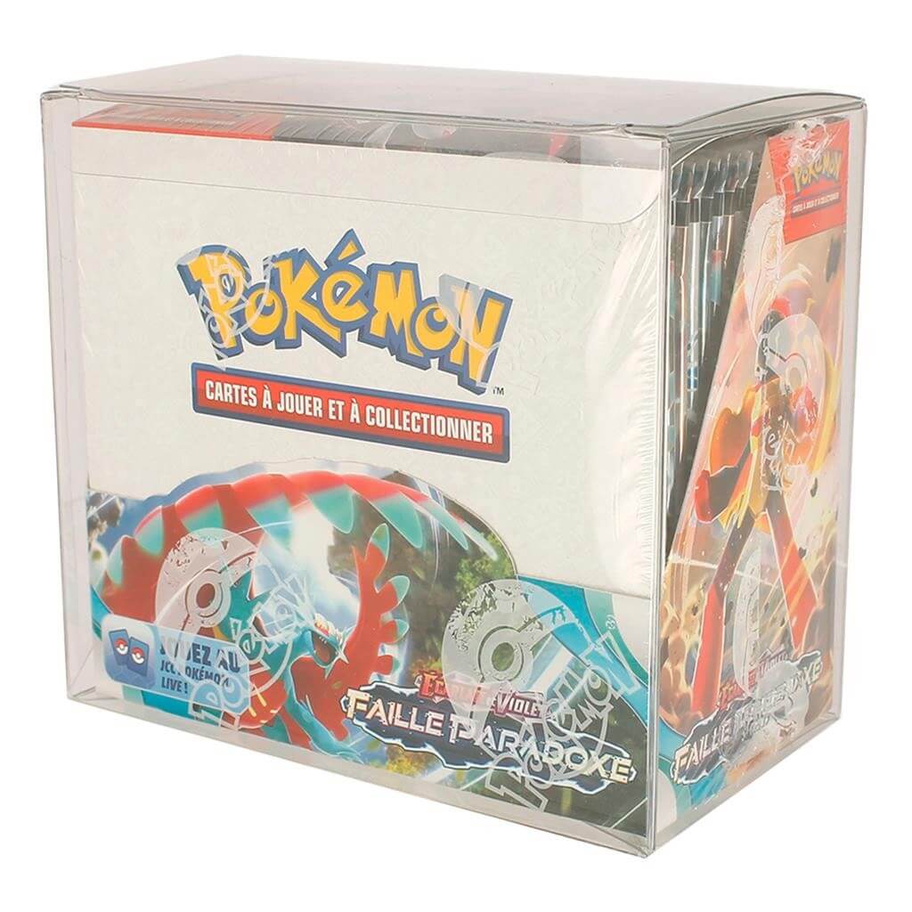 Acrylic case magnetic - pokemon bundle display (copie) 24 Boite de protection pokemon display booster