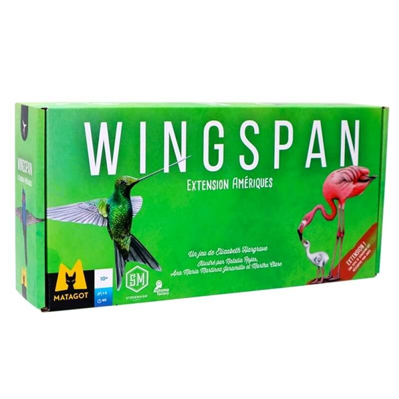 Wingspan - extension amériques 25 Wingspan extension ameriques