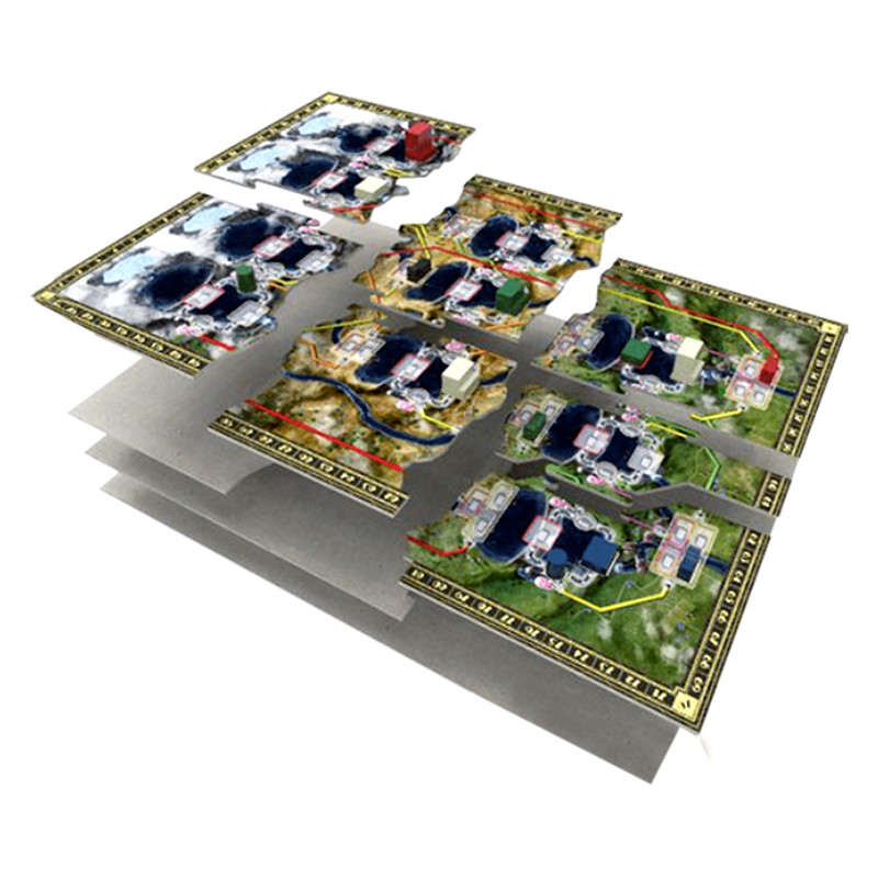 Barrage mappe 3d
