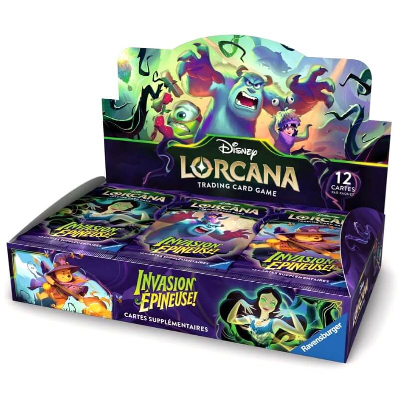 Disney lorcana - display 24 boosters chapitre 13 invasion epineuse! 26 Ch13 display boosters invasion epineuse