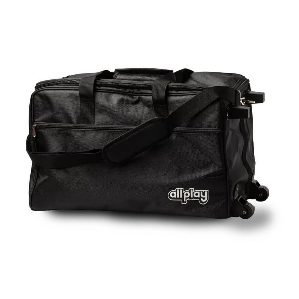 Rolling board game bag - carbon fiber black 25 Rolling bag carbon fiber black jpg