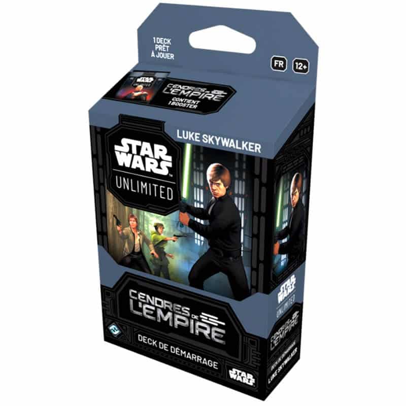 Star wars unlimited - cendres de l'empire - deck de démarrage luke skywalker 25 Swu ch08 cendres de lempire deck de demarrage luke skywalker